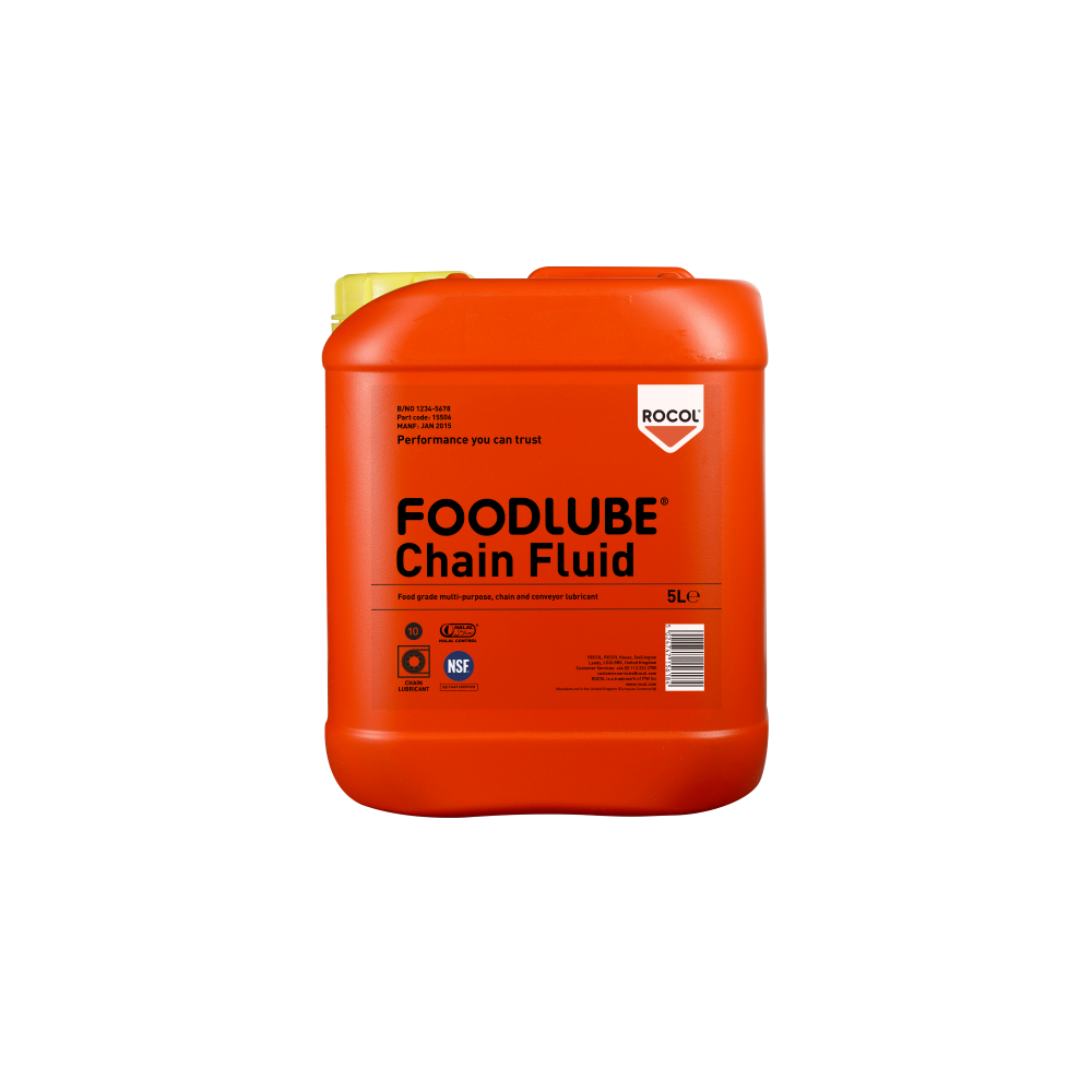 FOODLUBE Chain Fluid 5L med FOODLUBE Chain Fluid 5L med