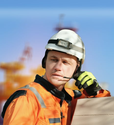 Offshore marine equipment requiring long-lasting lubrication and corrosion protection