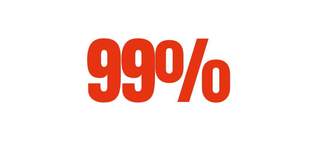 99% 99%