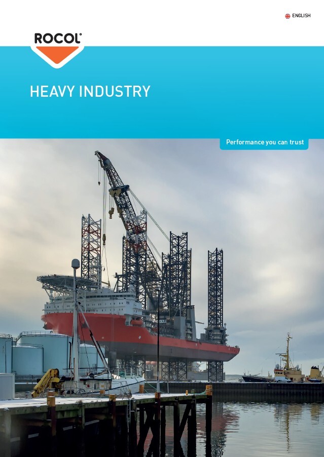 heavy industry brochure cover